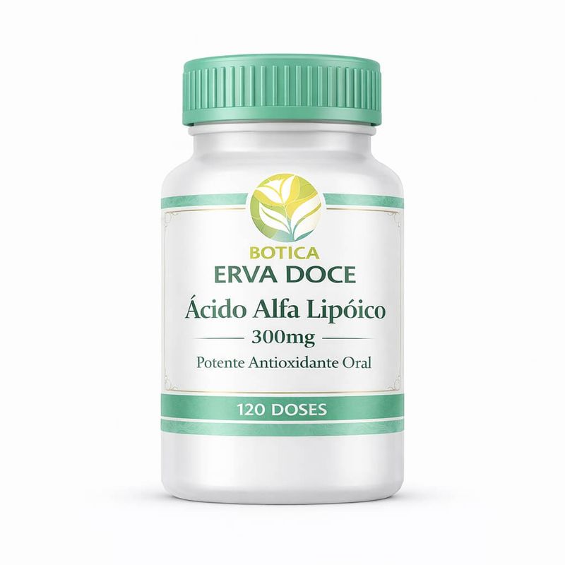 Acido Alfa Lipoico 300mg 120 Doses