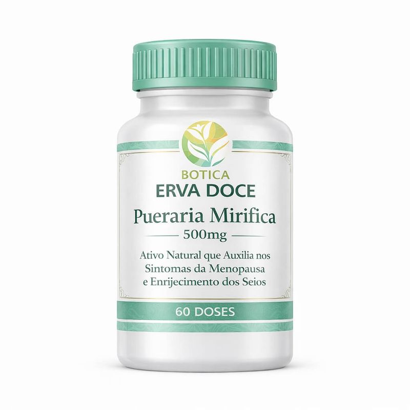 Pueraria Mirifica 500mg 60 Doses
