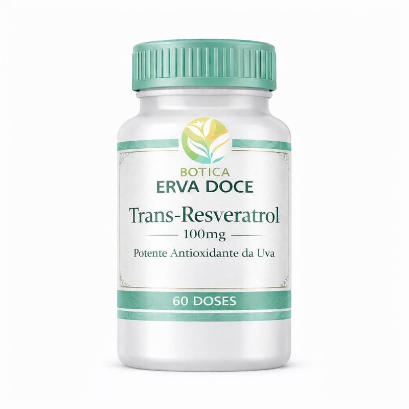 Trans-Resveratrol 100mg 60 capsulas