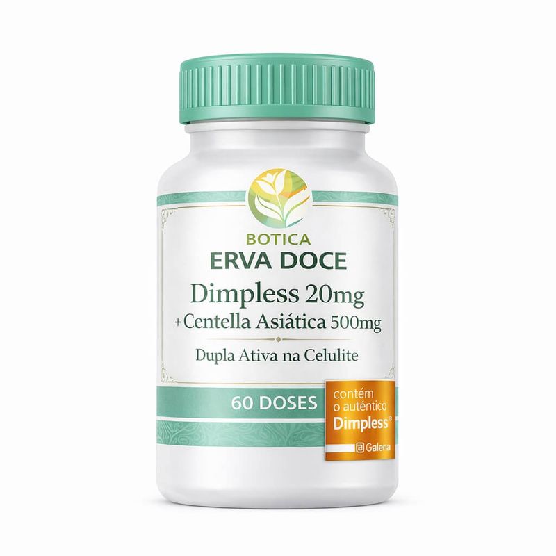 Dimpless 20mg + Centella Asiatica 500mg 60 Doses