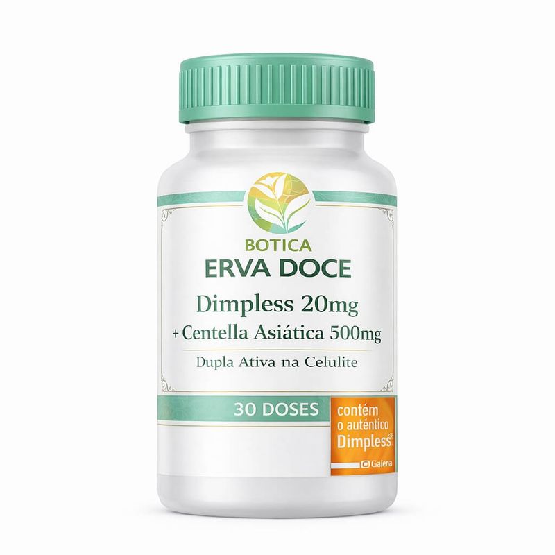 Dimpless 20mg + Centella Asiatica 500mg 30 Doses