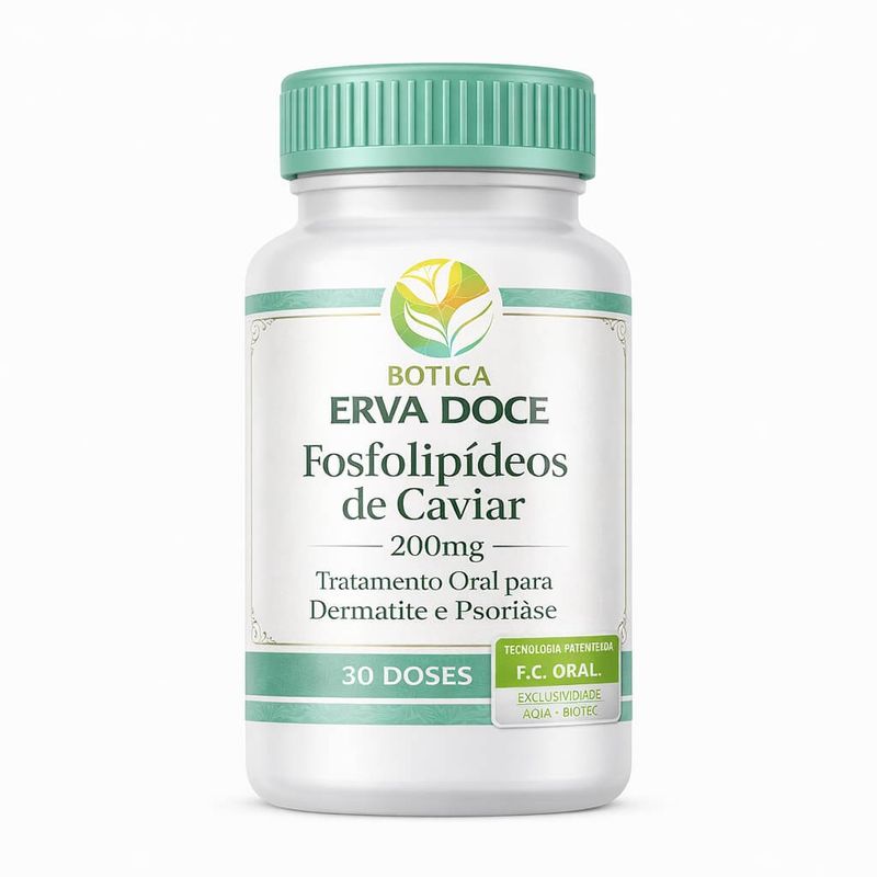 Fosfolipideos de Caviar 200mg 30 Doses