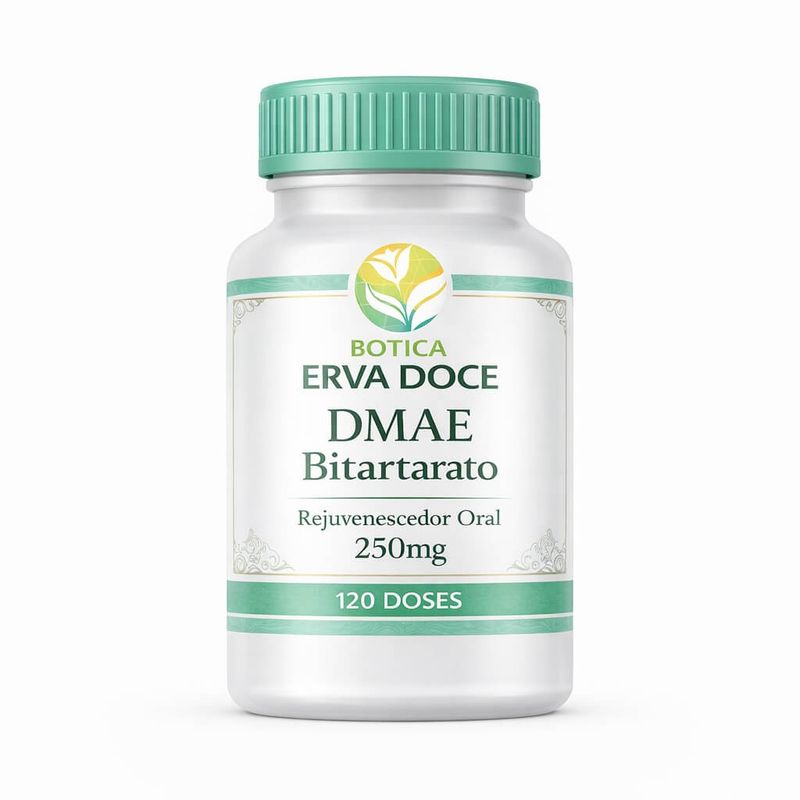 DMAE Bitartrato 250mg 120 Doses