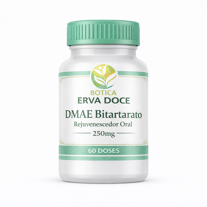 DMAE Bitartrato 250mg 60 Doses