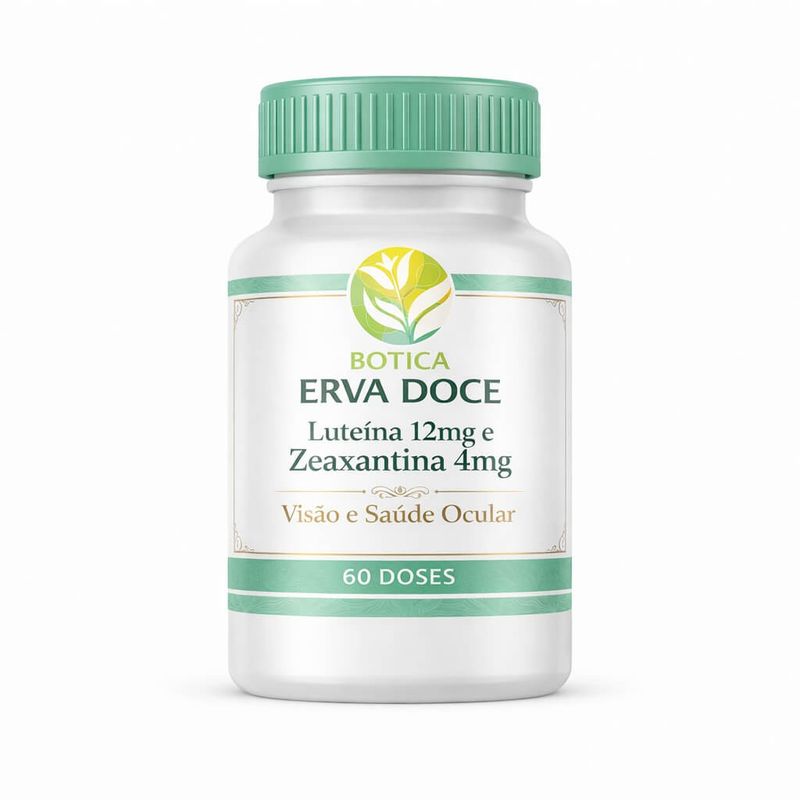 Luteina 12mg e Zeaxantina 4mg 60 caps: Visão e Saúde Ocular