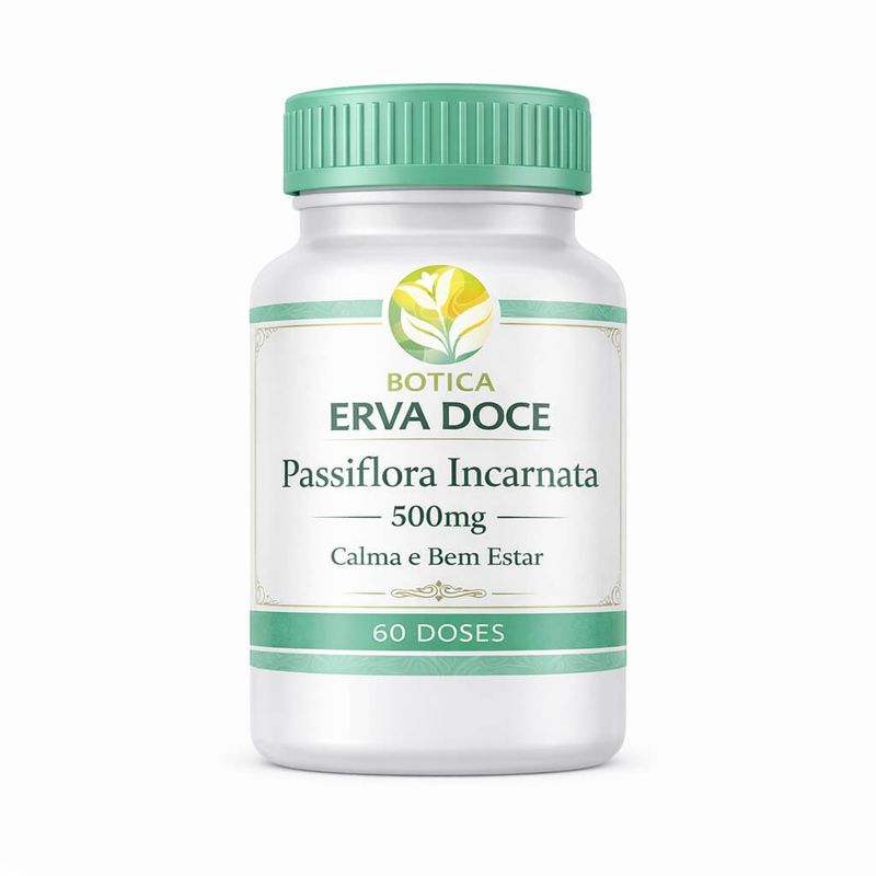 Passiflora Incarnata 500mg 60 doses