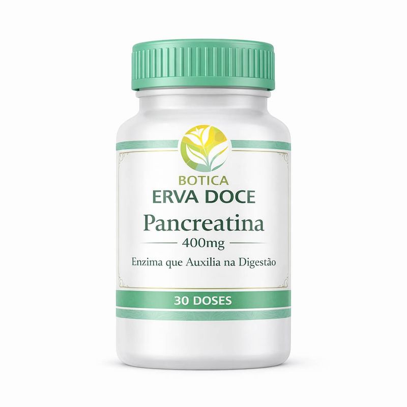Pancreatina 400mg 30 Doses Gastrorresistentes