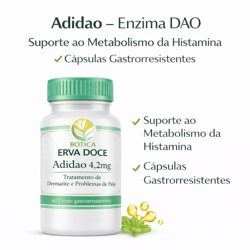 Adidao 4,2mg 60 cápsulas gastrorresistentes