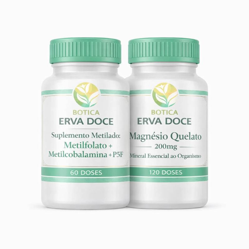 Kit Cogni-Focus: Suporte Metilado e Equilíbrio Neuromuscular