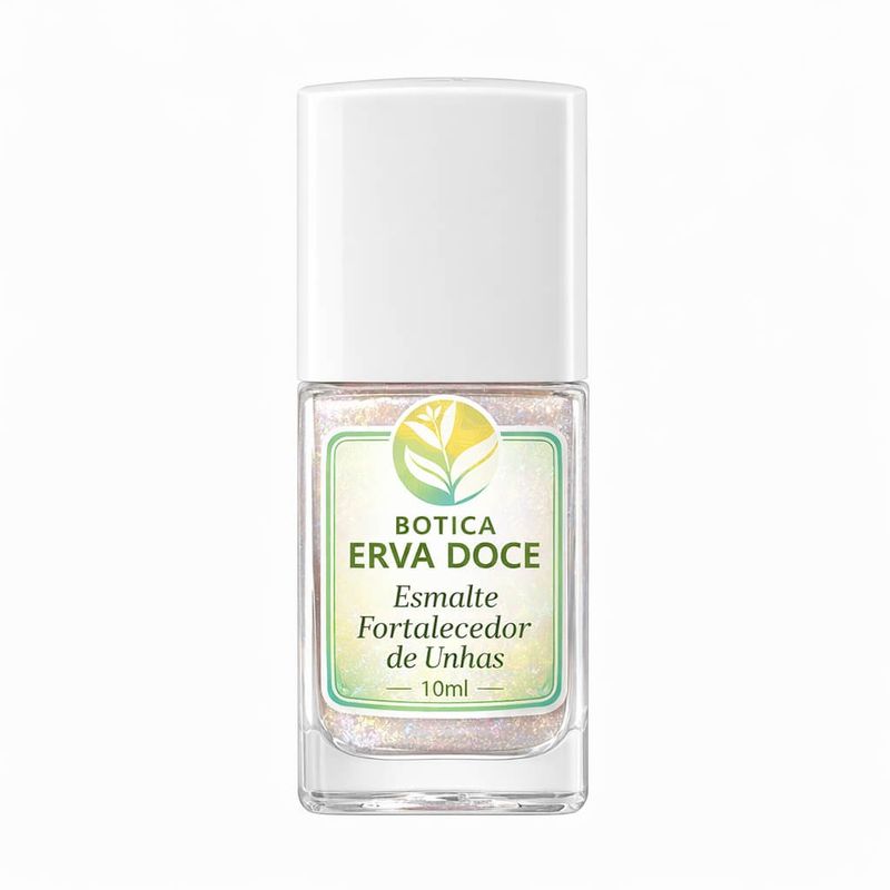 Esmalte Fortalecedora para Unhas Cor Rosa Aurora Furta Cor 10mL