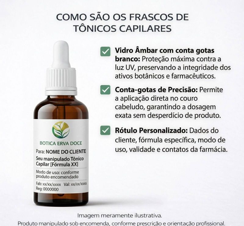 Tonico Crescimento Capilar Auxina Tricogena 50ml