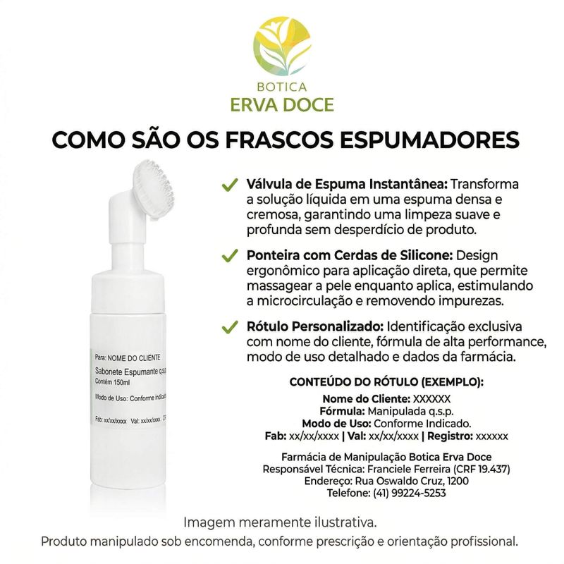 Espuma de Limpeza Açao Prebiotica 50ml