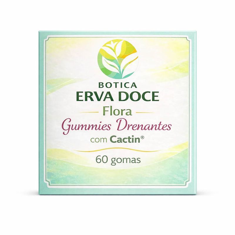 Gummies Drenantes de Cactin 60 Gomas