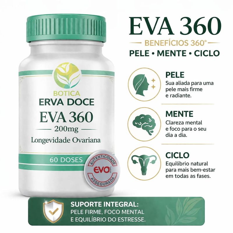 EVA 360 200mg 30 cápsulas