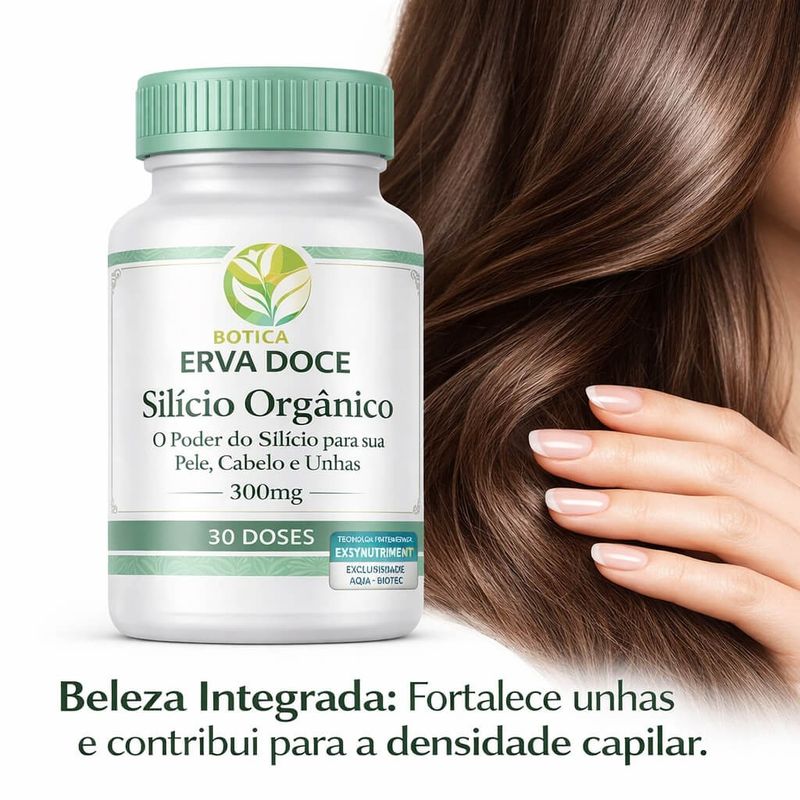 Silicio Organico 300mg 90 Doses