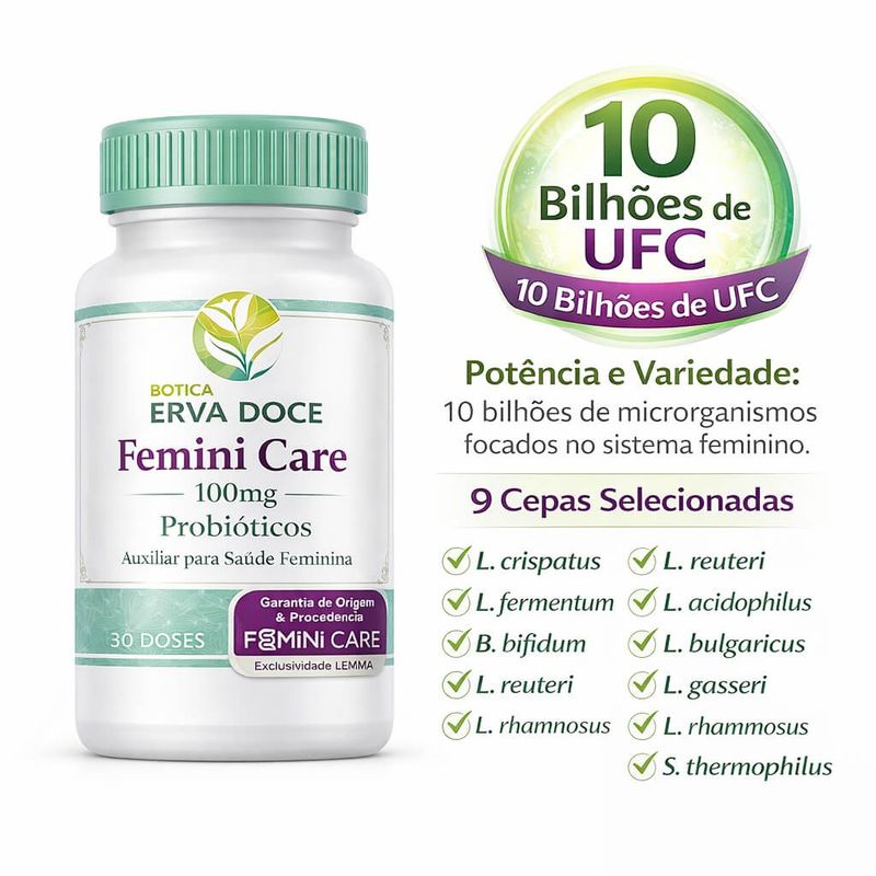Femini Care 100mg 60 Doses
