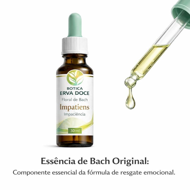 Floral de Bach Impatiens Impaciência 30ml