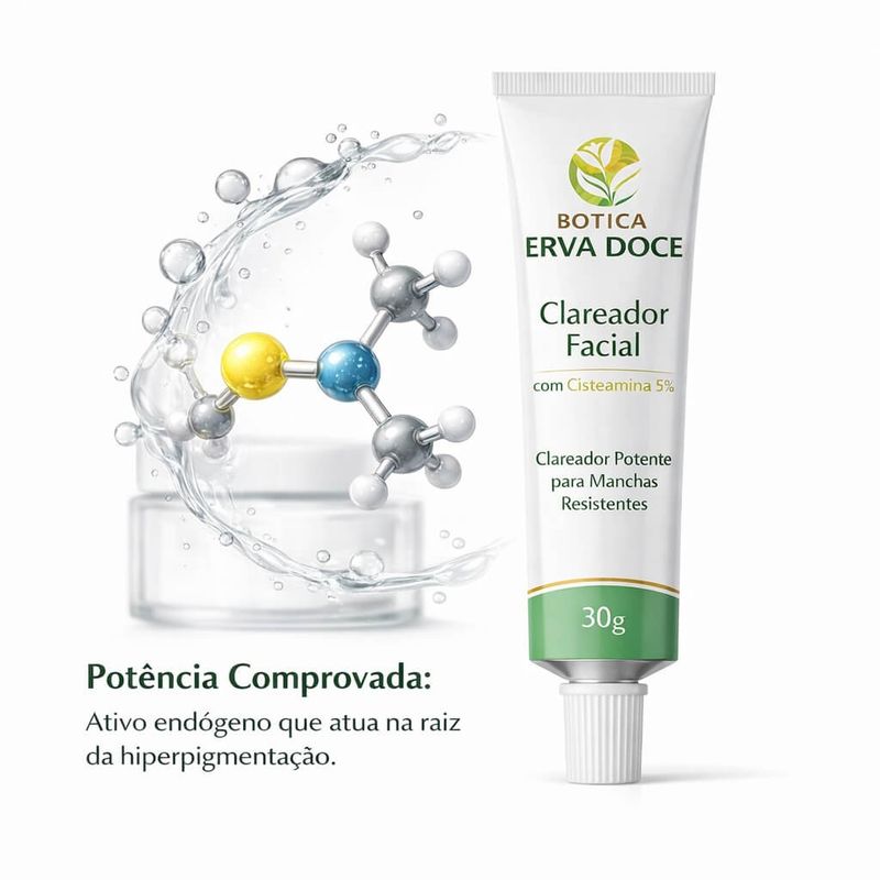 Creme Clareador Cisteamina 60g