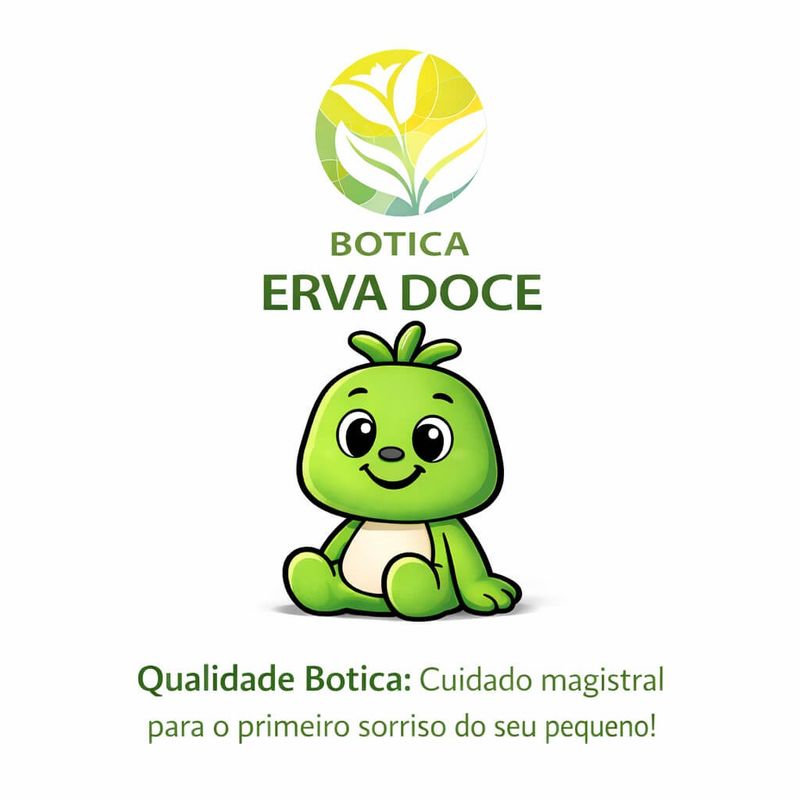 Pomadinha Dentinho Feliz 30g Crescinho Kids e Baby