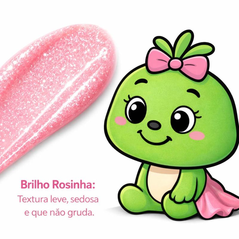 Gloss Tutti Amor 15g Crescinha Kids: Hidratação Saborosa