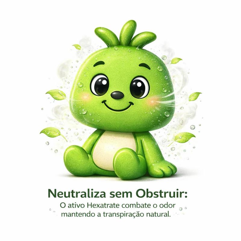 Desodorante Natural Cheirinho de Jardim 50mL Crescinho Kids