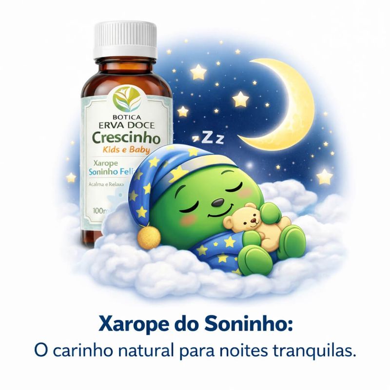Xarope do Soninho Crescinho Kids 100ml Noites Tranquilas