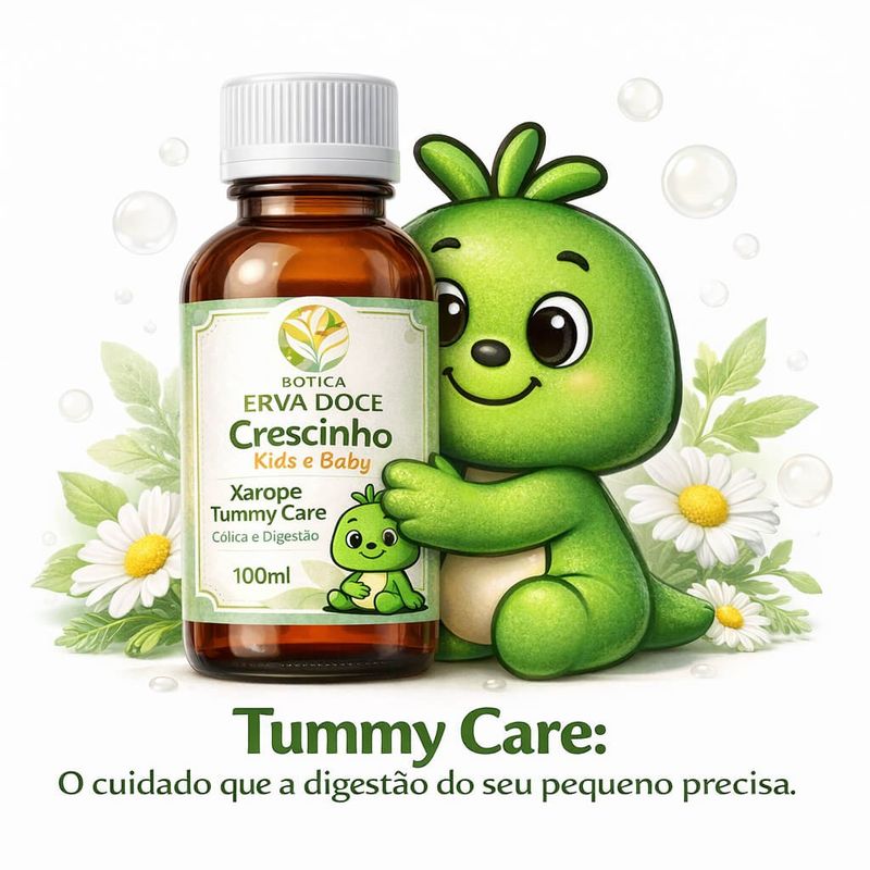 Xarope Colica e Digestao Crescinho Kids Tummy Care 100mL