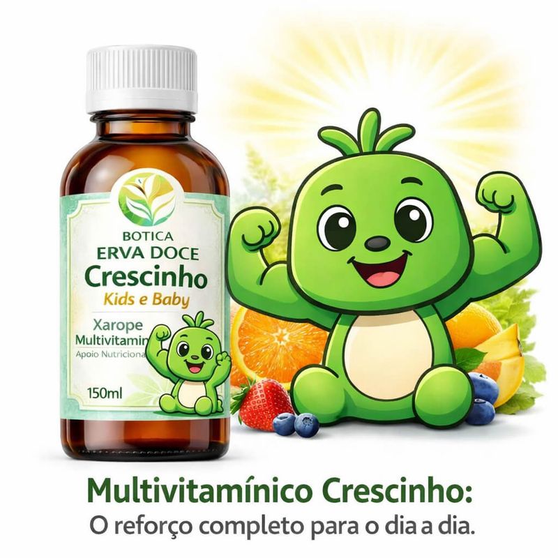 Crescinho Xarope Multivitamínico Infantil 150mL