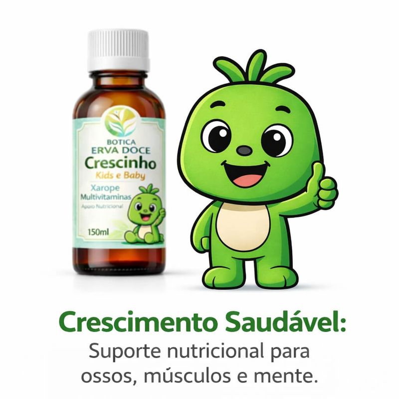Crescinho Xarope Multivitamínico Infantil 150mL