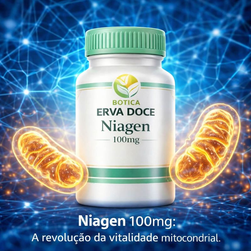 Niagen 100mg Ribosídeo de Nicotinamida 30 cápsulas