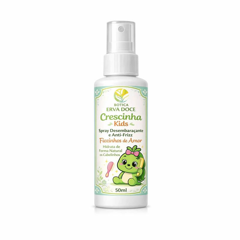 Spray Desembaraçante AntiFrizz Crescinha Fiozinho de Amor 50mL