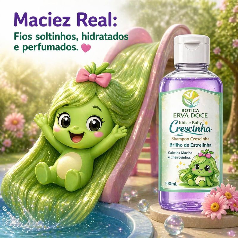 Shampoo Crescinha Brilho de Estrelinha 100mL