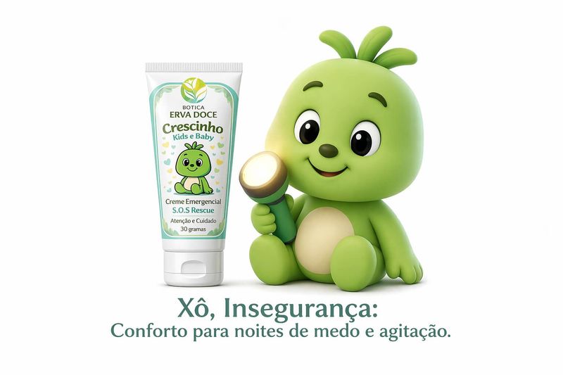 Creme Rescue Calm Floral 50g Crescinho Kids e Baby