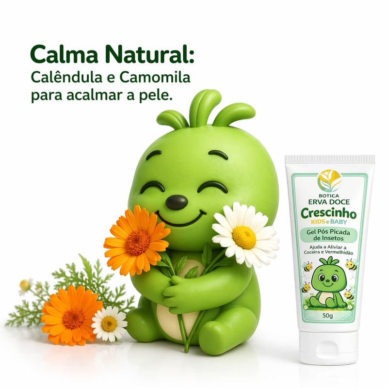 Gel Pós Picada de Insetos 50g Crescinho Kids e Baby