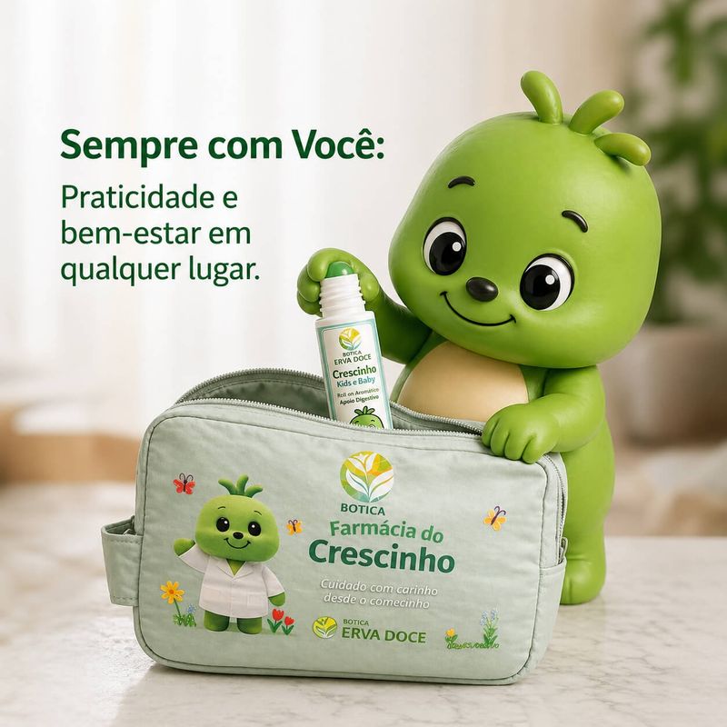 Rolon Aromatico  Apoio Digestivo Crescinho Kids e Baby 10mL