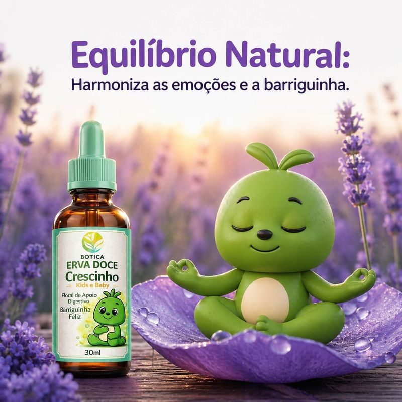 Floral Barriguinha Feliz Crescinho Kids e Baby 30mL