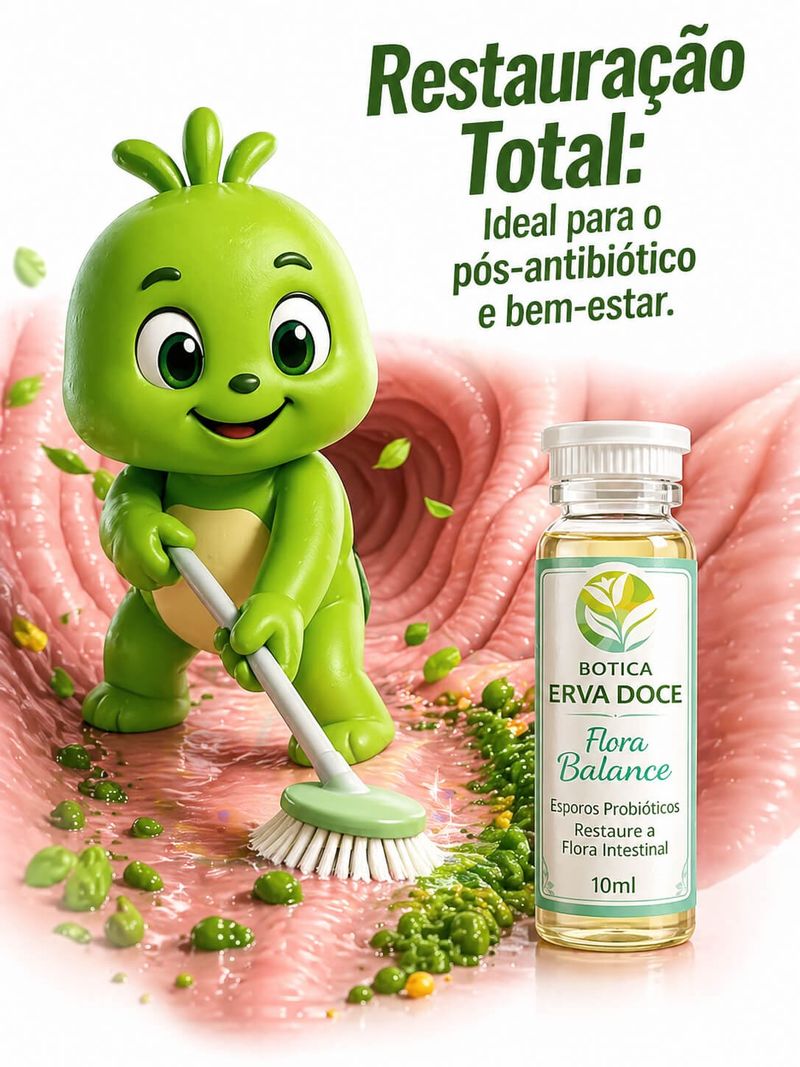 Flora Balance Probióticos em Flaconetes 10 und