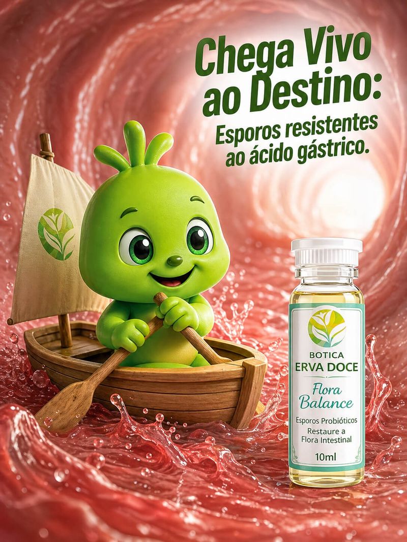 Flora Balance Probióticos em Flaconetes 10 und