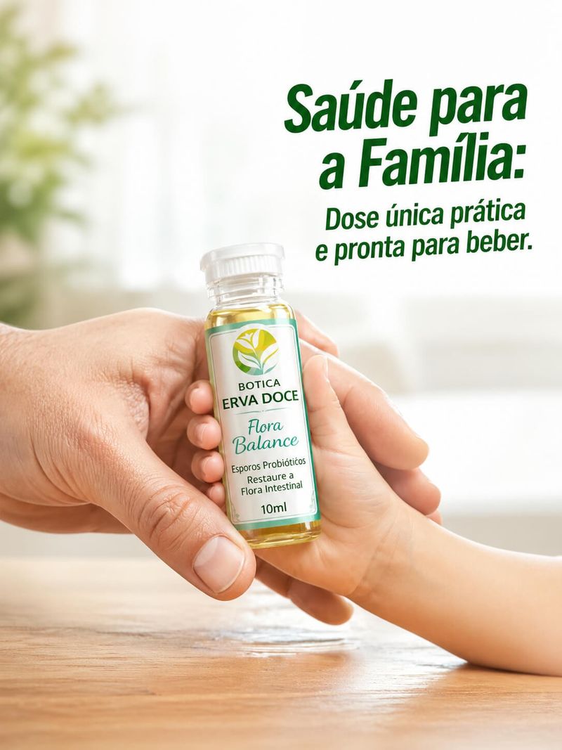 Flora Balance Probióticos em Flaconetes 10 und