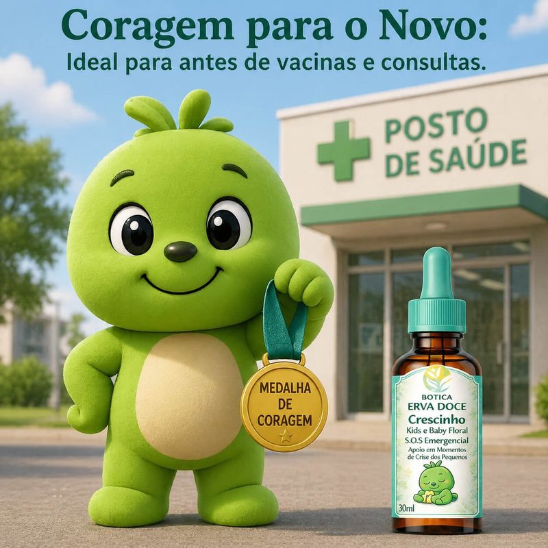 Floral Emergencial Rescue 30mL Crescinho Kids e Baby