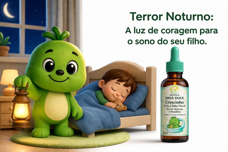 Floral Terror Noturno e Pesadelos 30mL Crescinho Kids e Baby