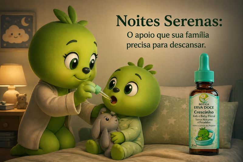 Floral Terror Noturno e Pesadelos 30mL Crescinho Kids e Baby