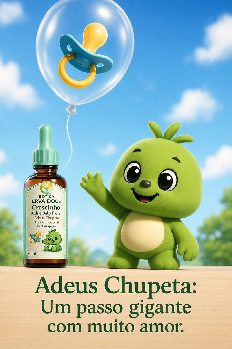 Floral Crescinho Kids e Baby Adeus Chupeta 30mL