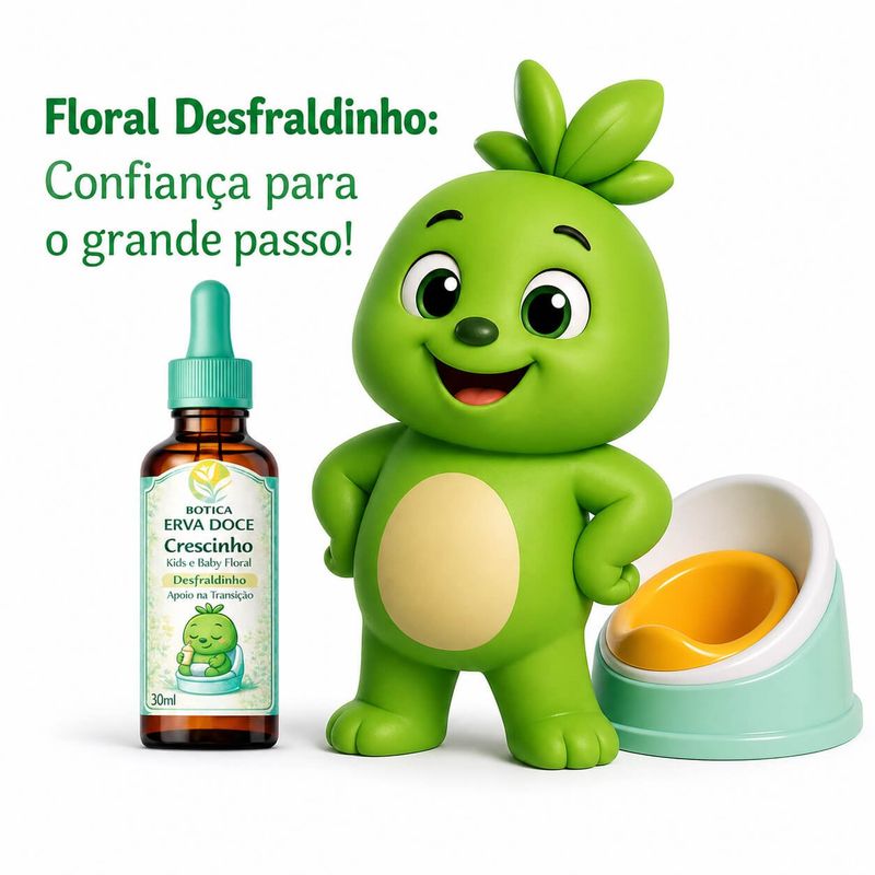 Floral Desfraldinho Crescinho Kids e Baby 30mL: Transição