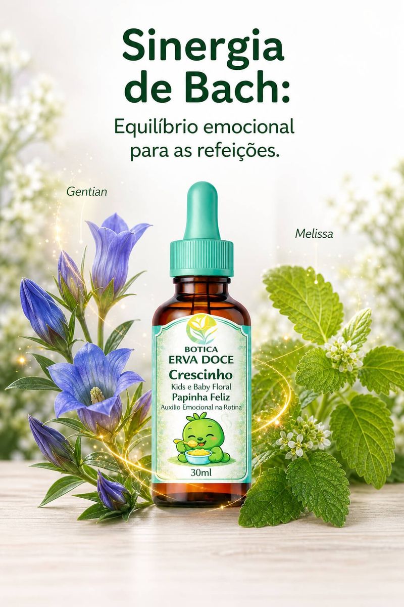 Floral Papinha Feliz Crescinho Kids 30mL Estímulo do Apetite
