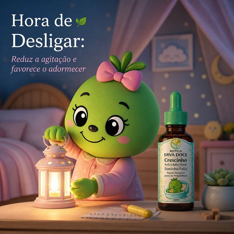 Crescinho Kids e Baby Floral Soninho Feliz 30mL: Serenidade
