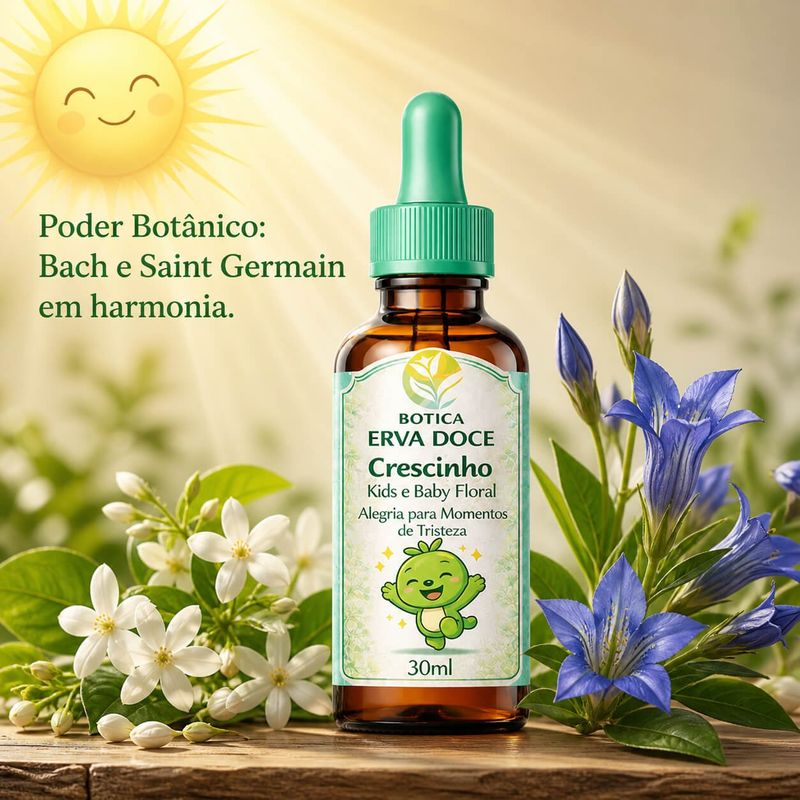 Floral Alegria Crescinho Kids e Baby 30ml: Dias de desânimo