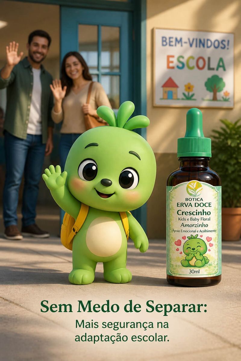 Floral Amorzin Crescinho Kids e Baby 30ml: Acolhimento