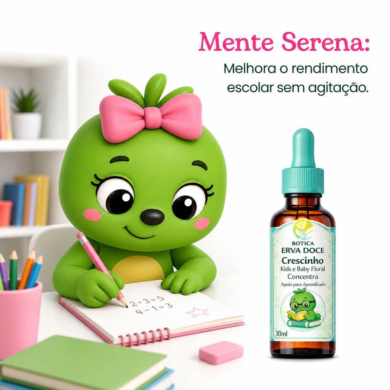 Floral Concentração Crescinho Kids e Baby 30mL: Mais Atenção