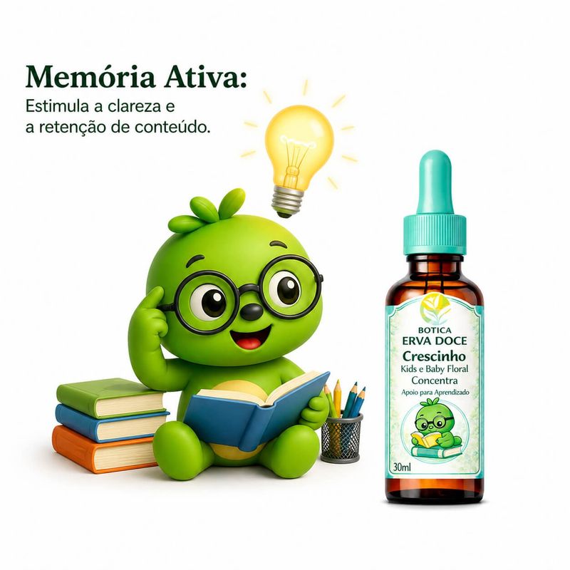 Floral Concentração Crescinho Kids e Baby 30mL: Mais Atenção